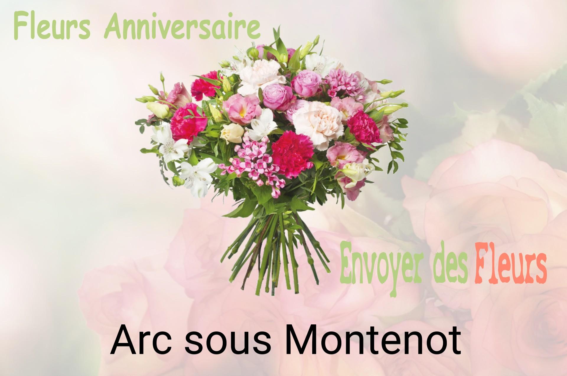 Bouquet de fleurs d’anniversaire livré à Arc-sous-Montenot