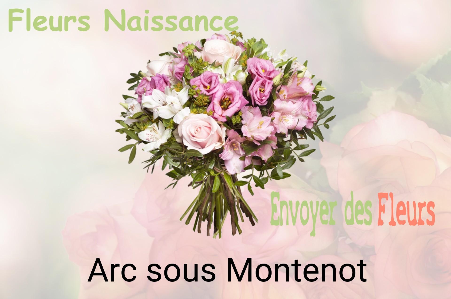 Bouquet de fleurs de naissance livré à Arc-sous-Montenot