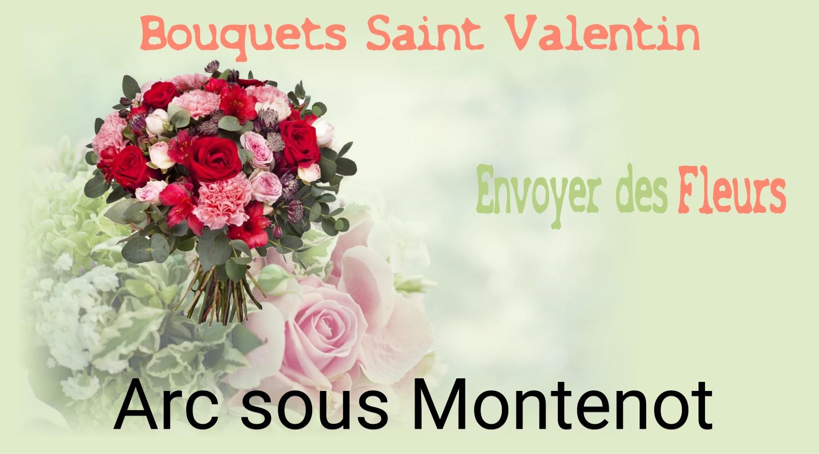 Roses de Saint-Valentin livrées à Arc-sous-Montenot